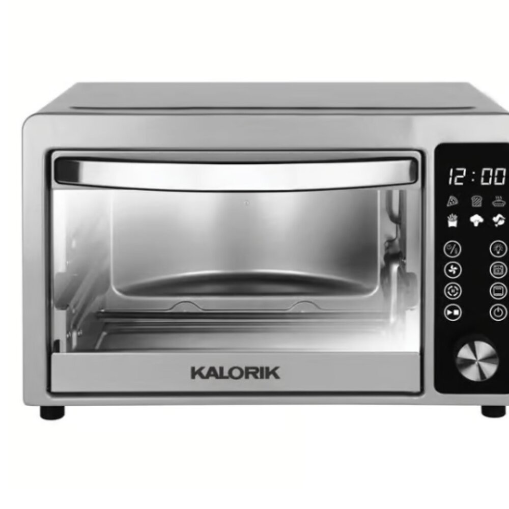 22qt. Programmable Air Fryer & Oven. Stainless steel, Kalorik